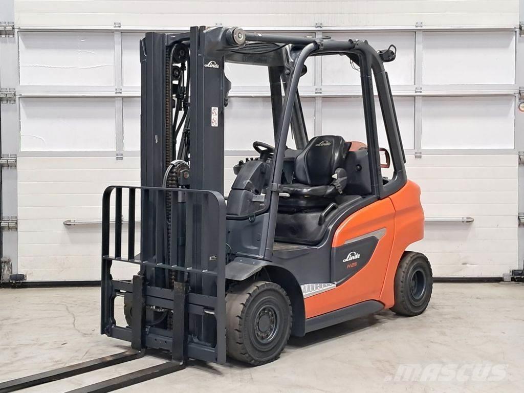 Linde H25T-01 Plinski viličarji