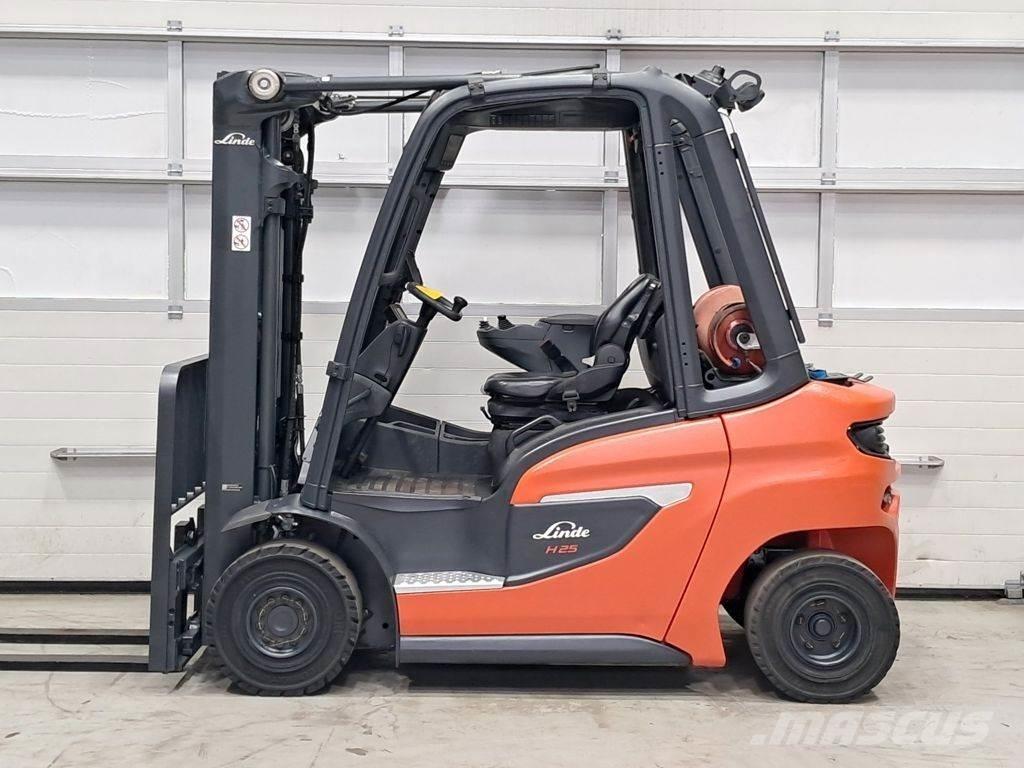Linde H25T-01 Plinski viličarji