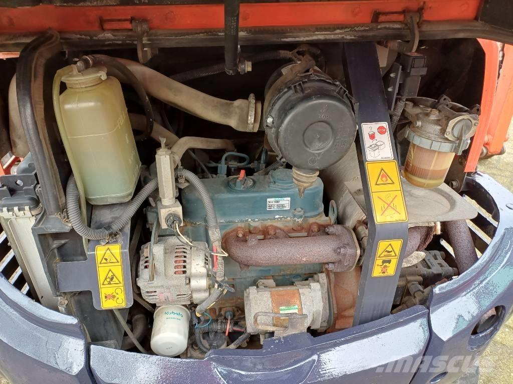 Kubota KX 41-3V Mini bagri <7t