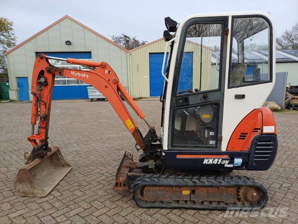 Kubota KX 41-3V Mini bagri <7t