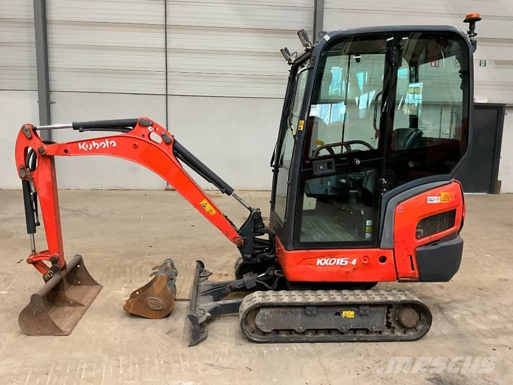Kubota KX 016-4 Mini bagri <7t