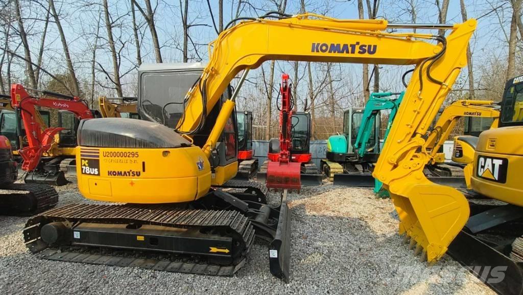 Komatsu PC 78 US Mini bagri <7t