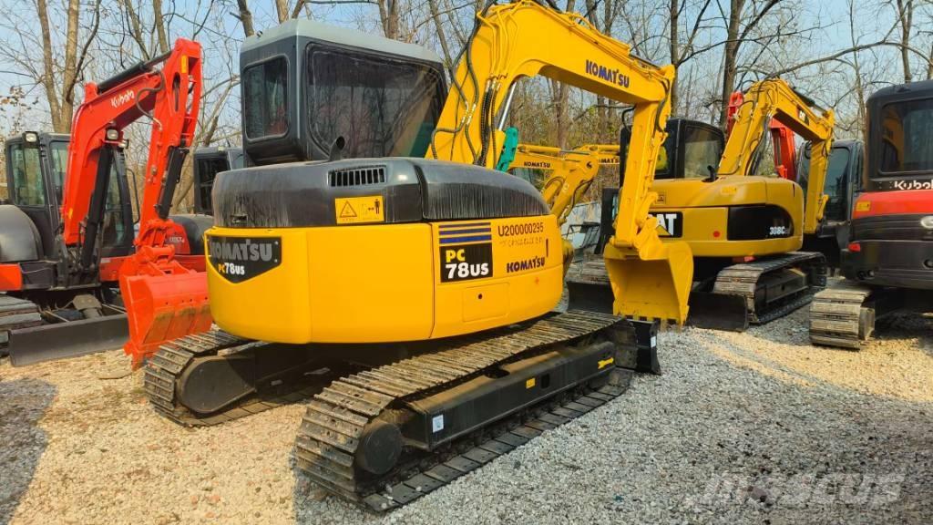 Komatsu PC 78 US Mini bagri <7t