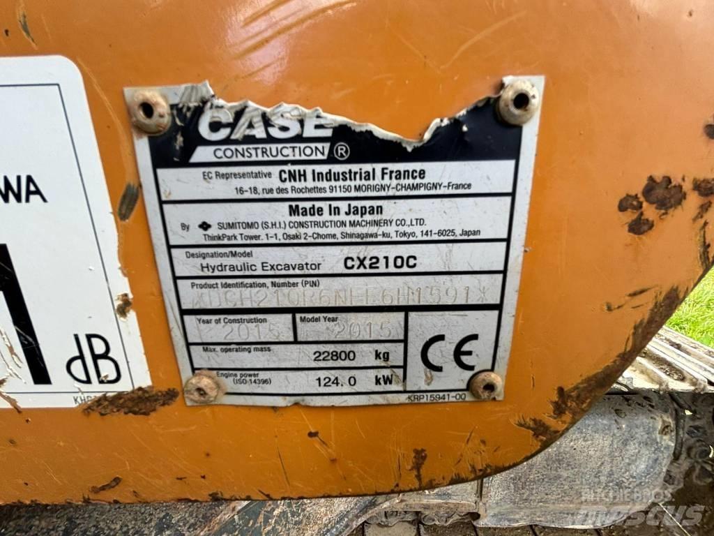 CASE CX 210 C Bagri goseničarji