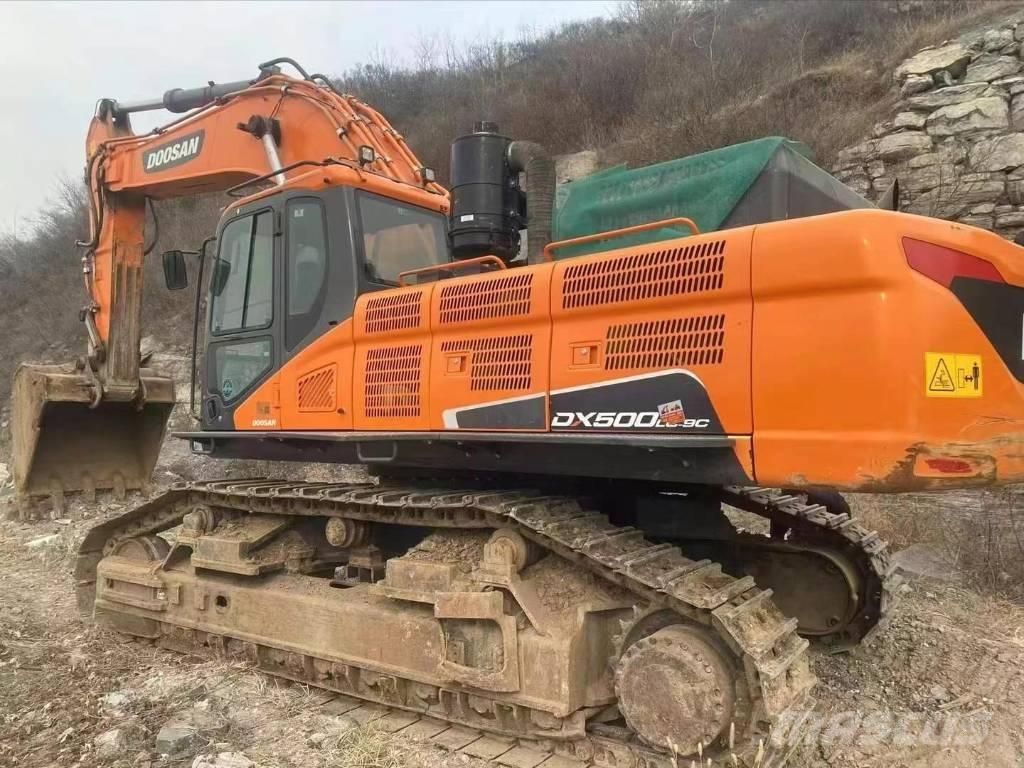 Doosan DX 500 LC Bagri goseničarji