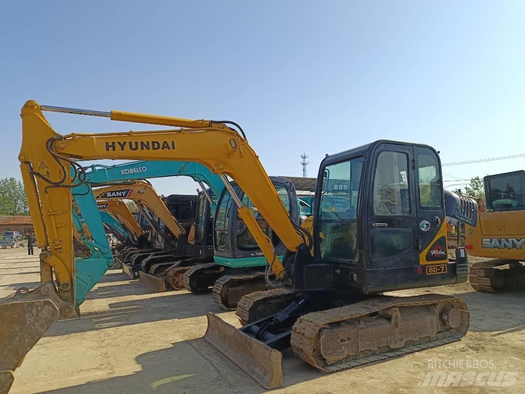 Hyundai R 60-7 Mini bagri <7t
