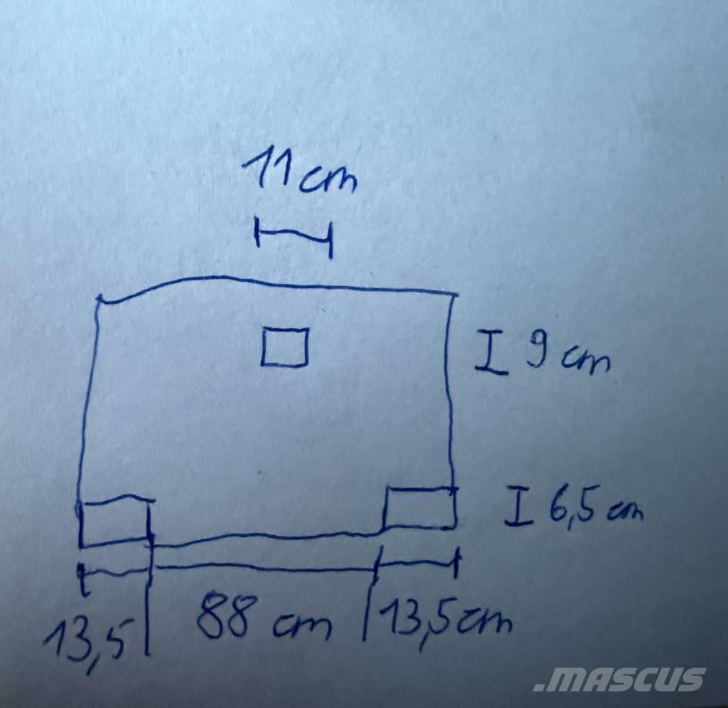  Schnellwechsler 1 Bagri na kolesih