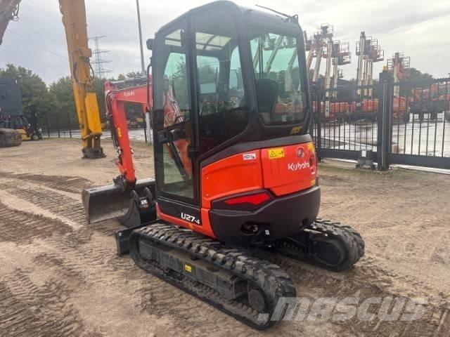 Kubota U 27-4 Mini bagri <7t