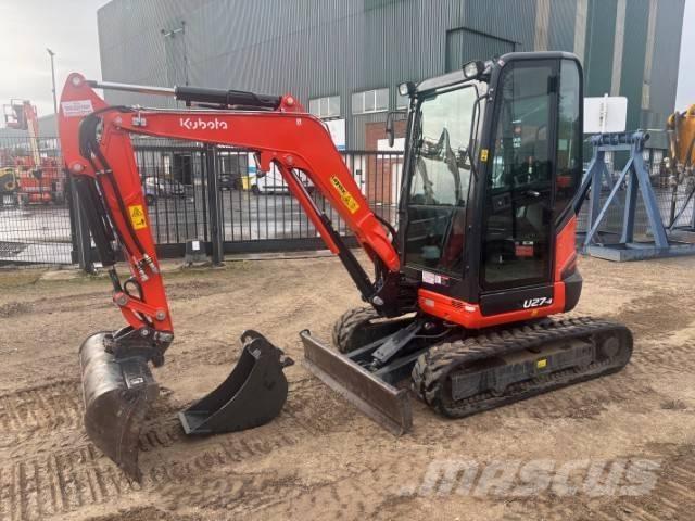 Kubota U 27-4 Mini bagri <7t