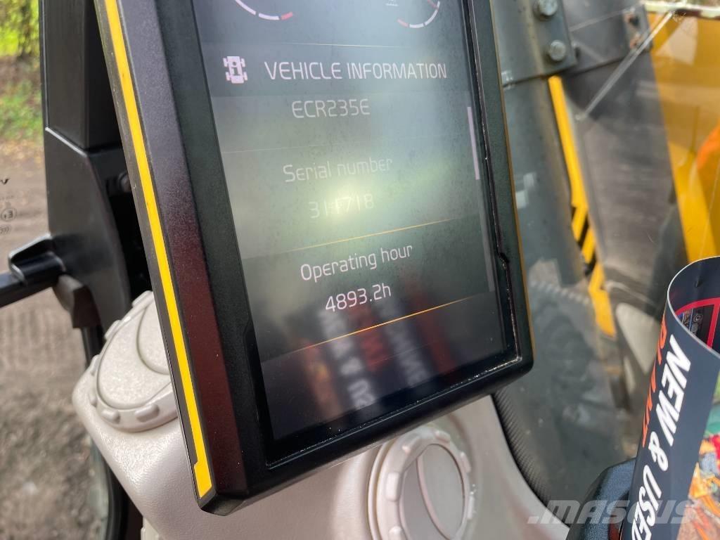 Volvo ECR 235 E Bagri goseničarji