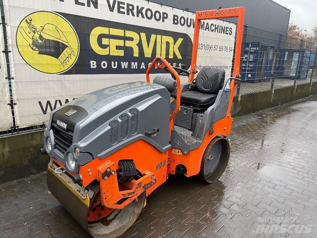 Hamm HD 8 VV Dvojni valjarji