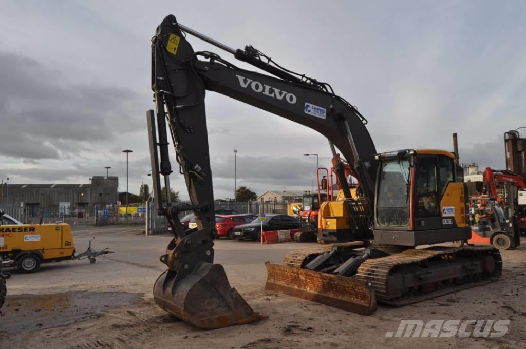 Volvo ECR 235 EL Bagri goseničarji