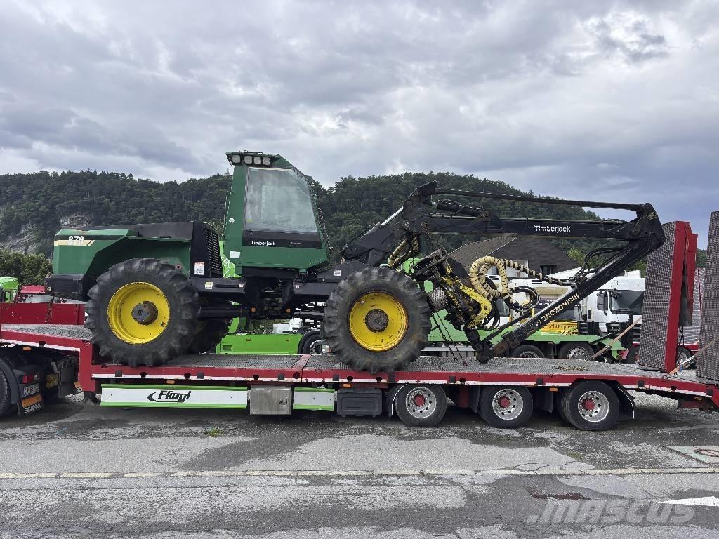 Timberjack 870 b Harvesterji