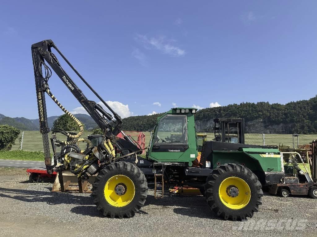 Timberjack 870 b Harvesterji