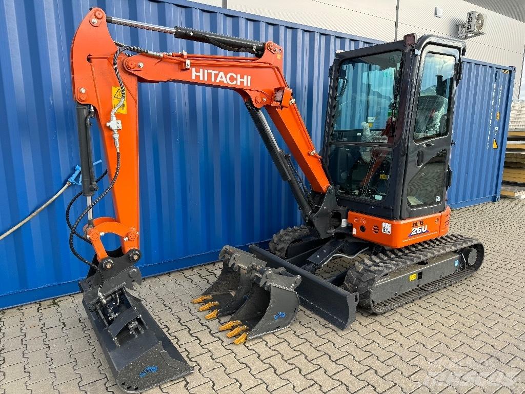 Hitachi ZX 26 U-6 Mini bagri <7t