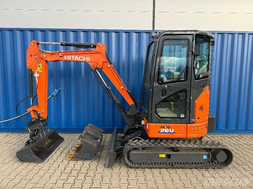 Hitachi ZX 26 U-6 Mini bagri <7t