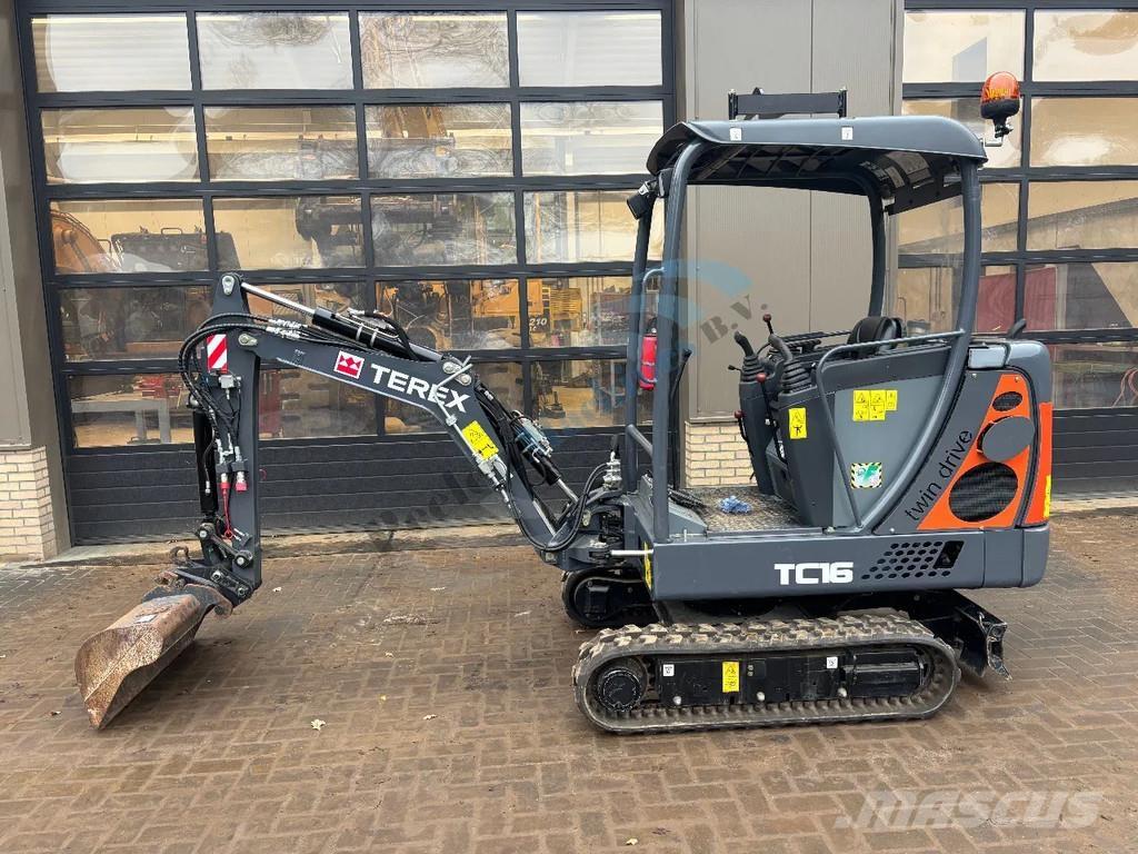 Terex TC16 Mini bagri <7t