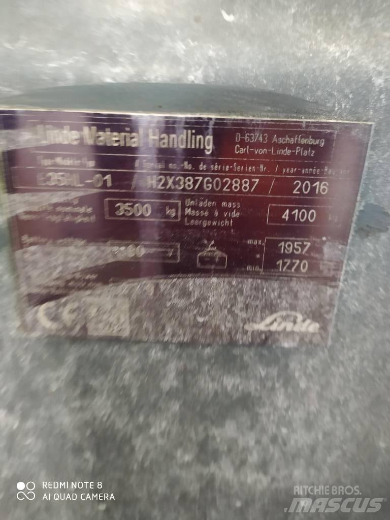 Linde E 35 HL Električni viličarji