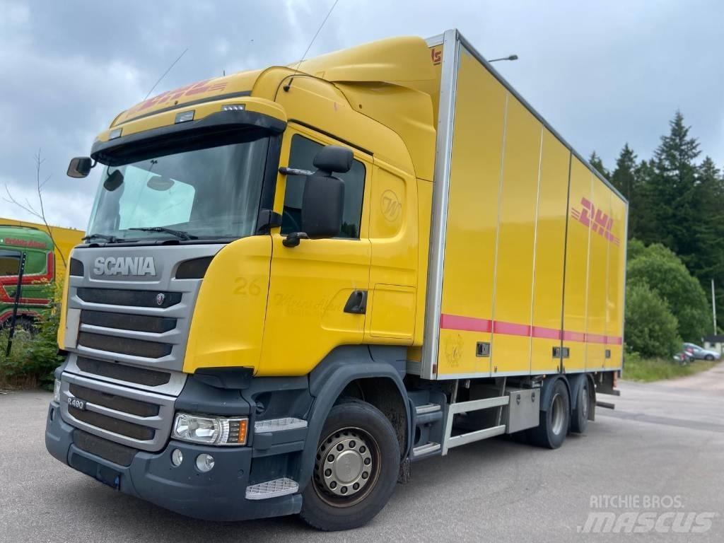 Scania R 490 LB Tovornjaki zabojniki