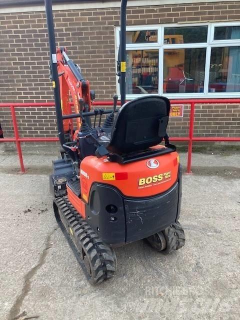 Kubota KX 008-3 Mini bagri <7t