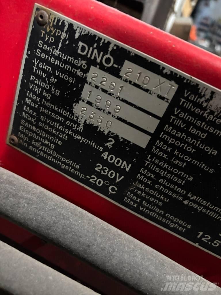 Dinolift 210 XTB-2 Vlečne dvižne ploščadi