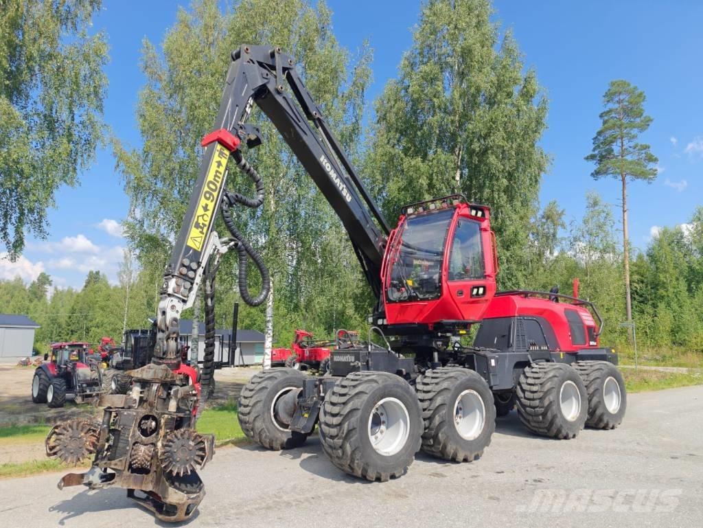 Komatsu 901 XC Harvesterji