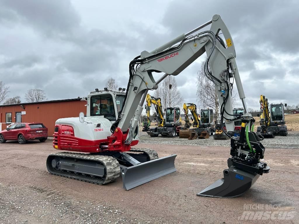 Takeuchi TB290 Midi bagri 7t – 12t