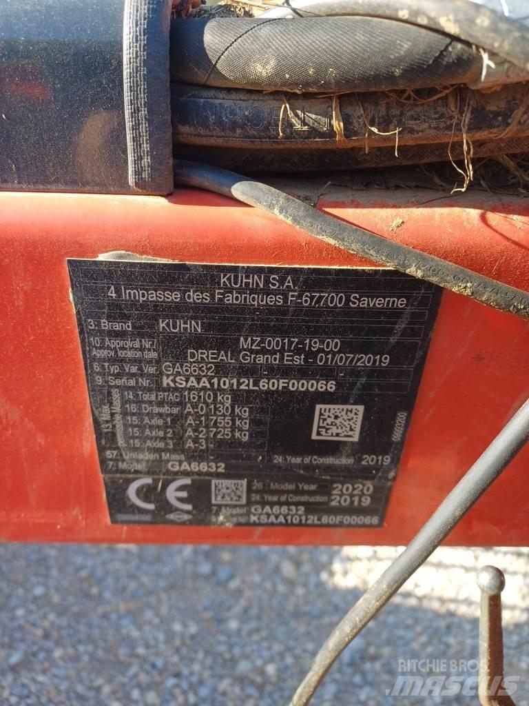 Kuhn GA 6632 Zgrabljalniki