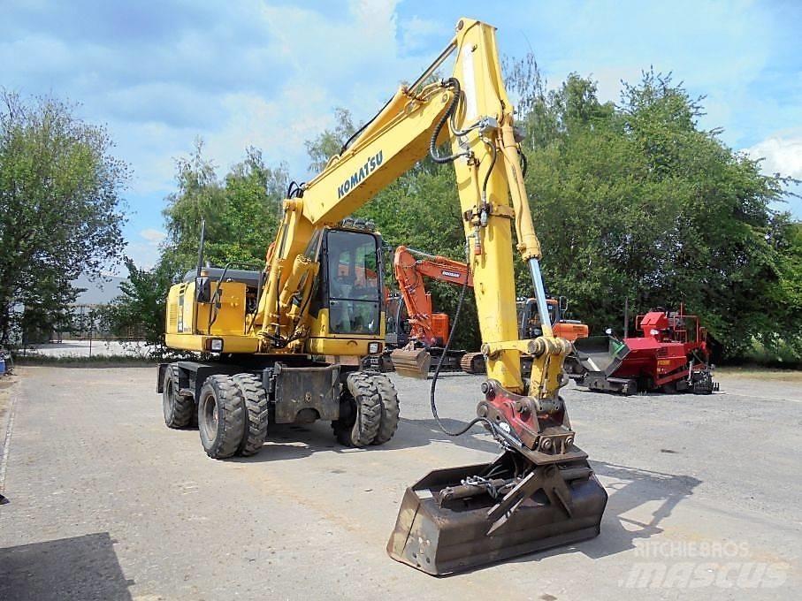 Komatsu PW 140-7 Bagri na kolesih