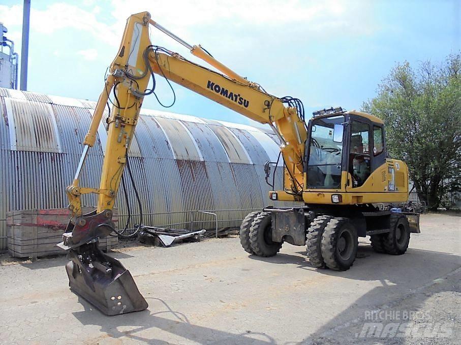 Komatsu PW 140-7 Bagri na kolesih