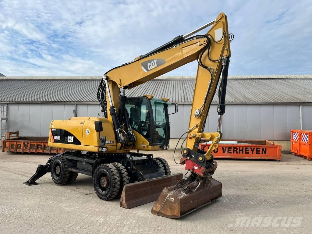 CAT M 318 D Bagri na kolesih