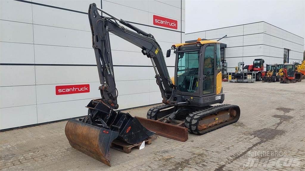 Volvo ECR50D Bagri na kolesih