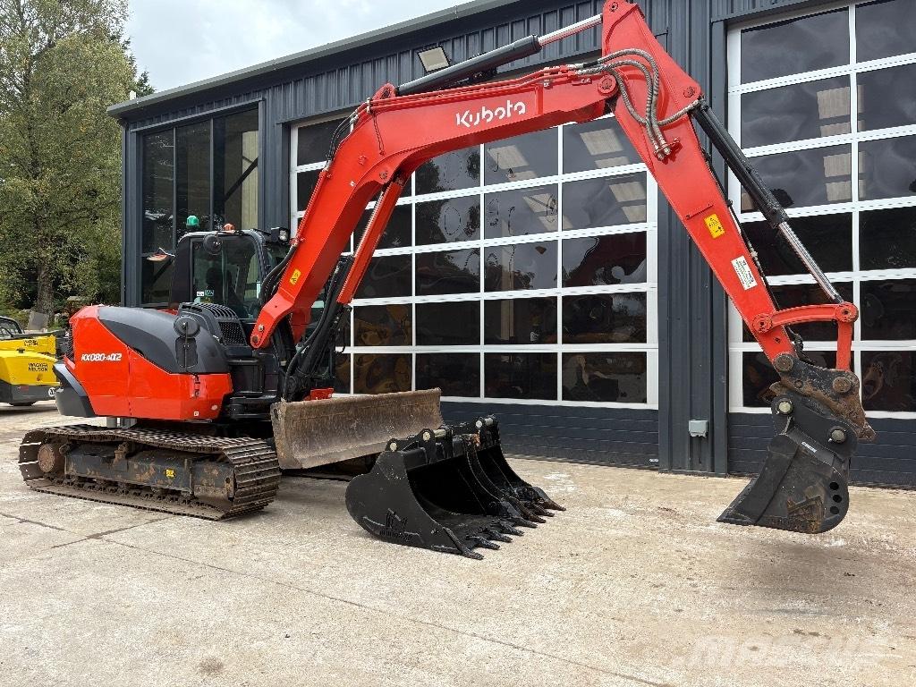 Kubota KX 080 Midi bagri 7t – 12t