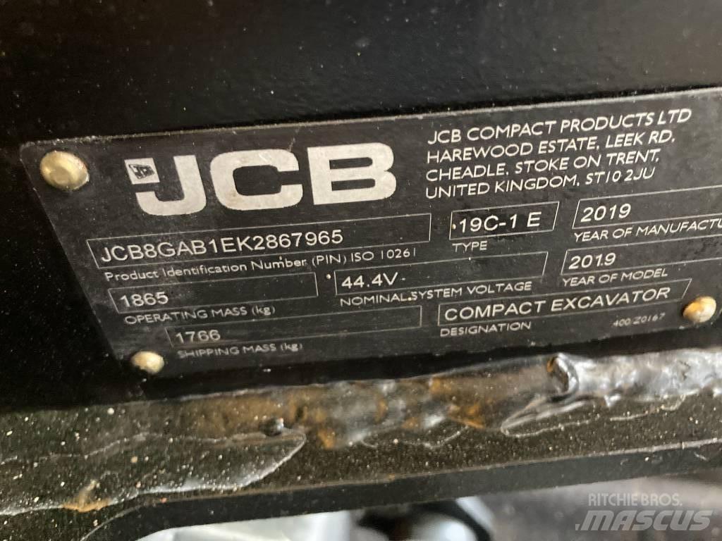 JCB 19 C-IE Mini bagri <7t