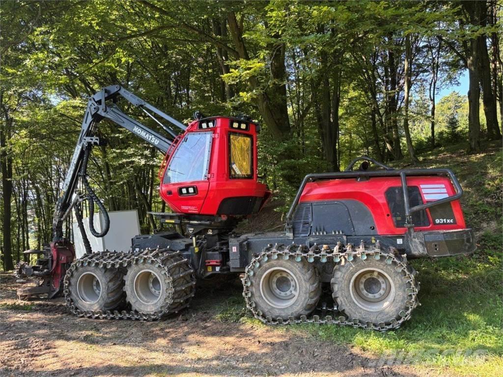 Komatsu 931 XC Harvesterji