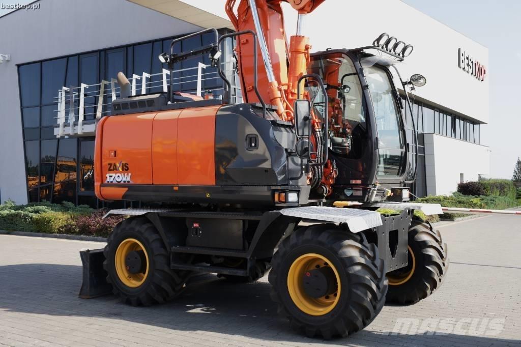 Hitachi ZX 170 W-6 Bagri na kolesih