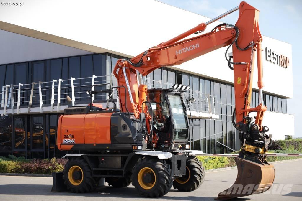 Hitachi ZX 170 W-6 Bagri na kolesih