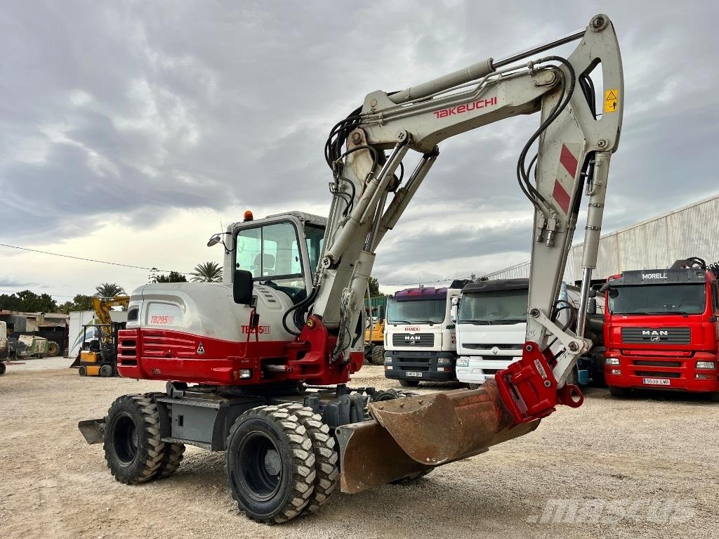 Takeuchi TB 295 W Bagri na kolesih
