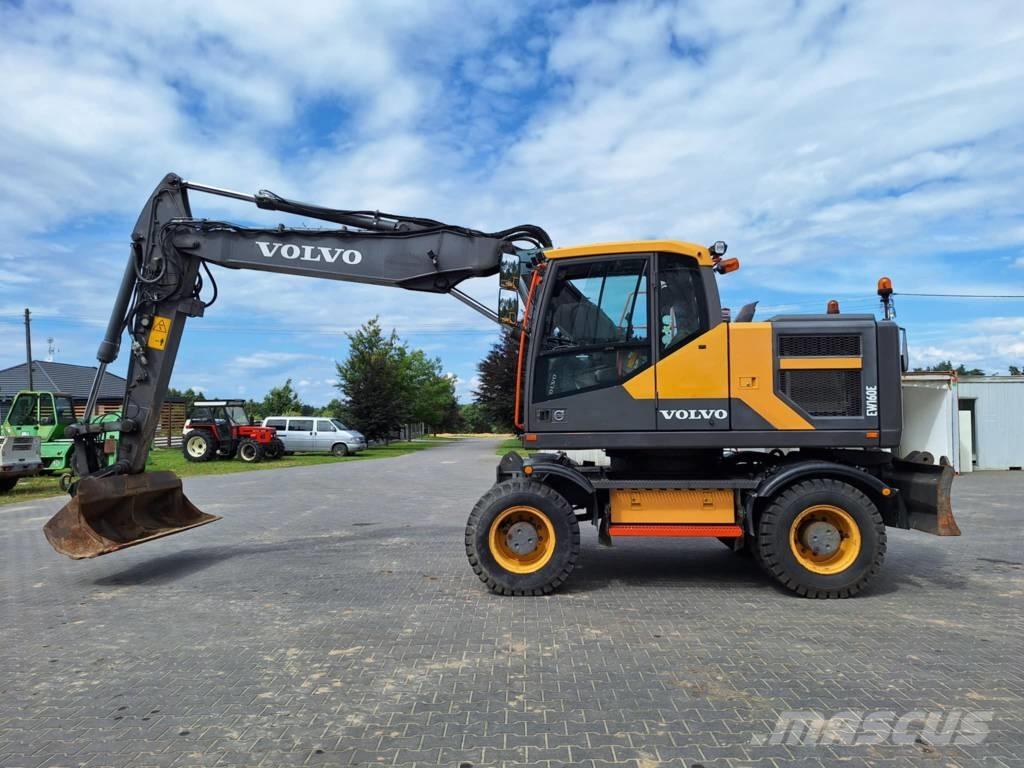 Volvo EW 160 E Bagri na kolesih