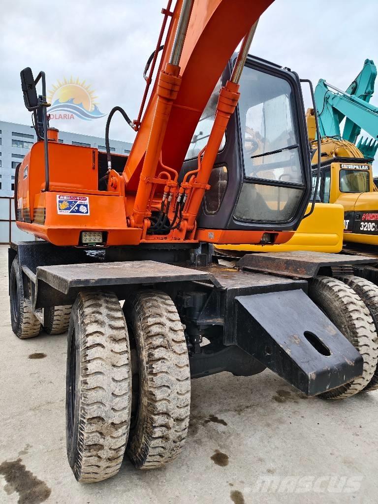 Hitachi EX 100 W D Bagri na kolesih