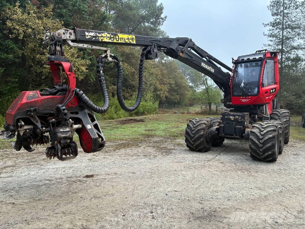 Komatsu 901 Harvesterji