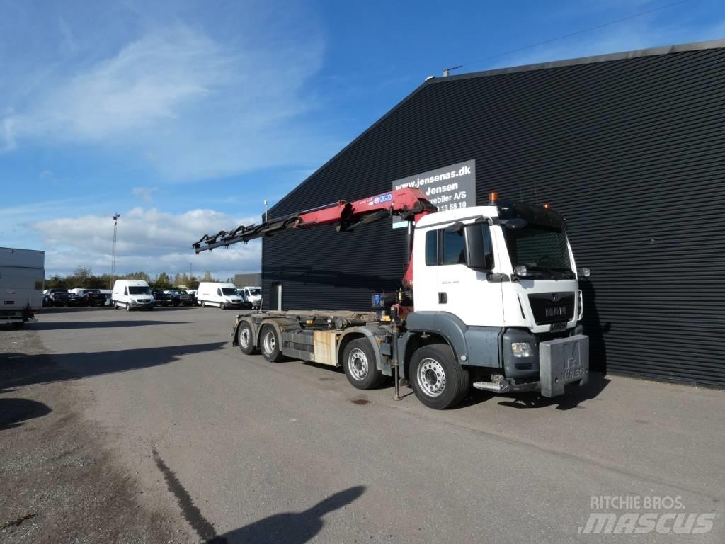 MAN TGS 35.460 Tovornjaki z žerjavom