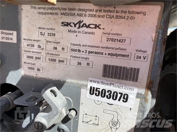 SkyJack SJ III 3226 Škarjaste dvižne ploščadi