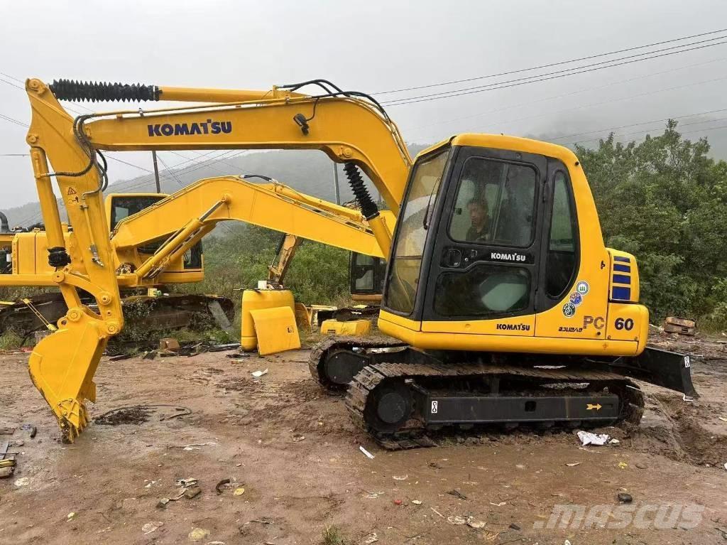 Komatsu PC 60 Mini bagri <7t