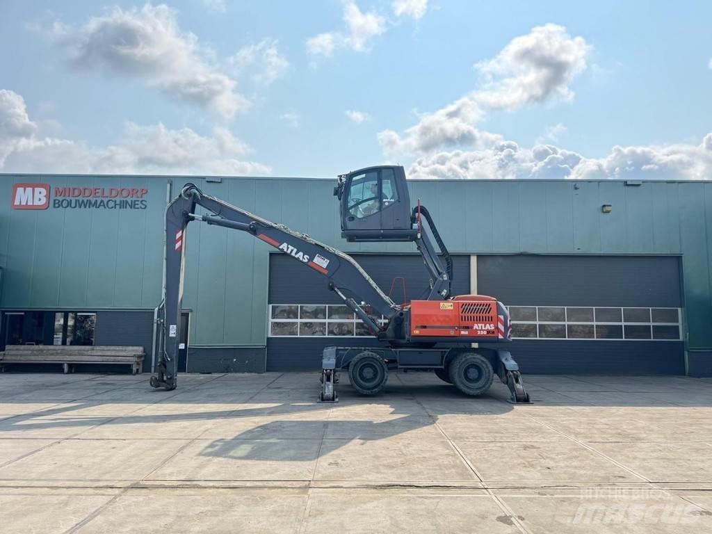 Atlas 250 MH Bagri za prekladanje primarnih/sekundarnih surovin