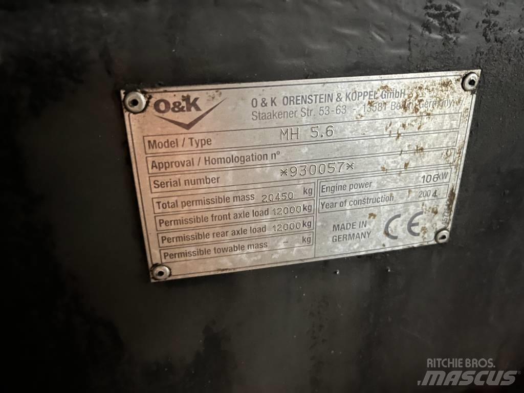 O&K MH 5.6 Bagri na kolesih