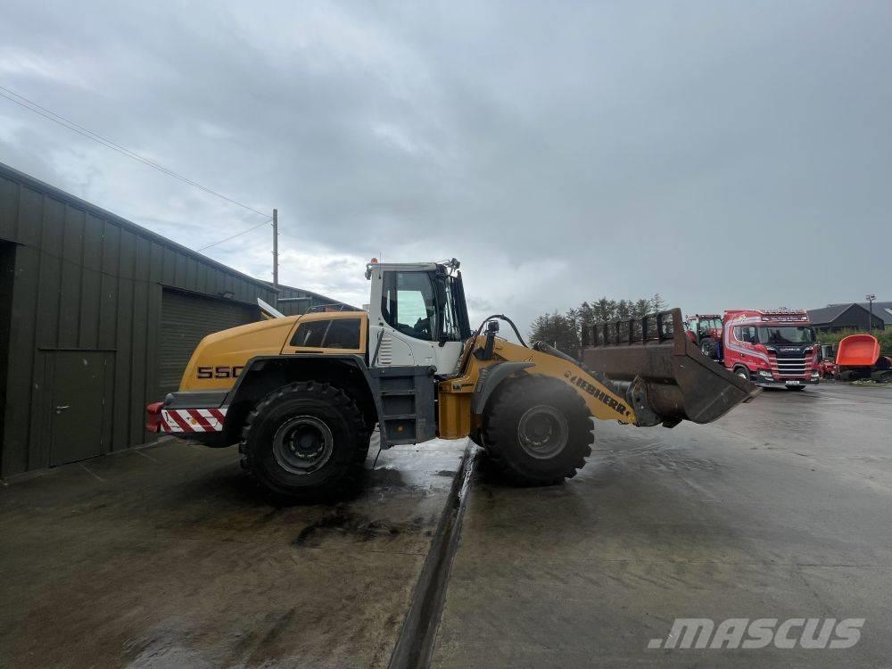 Liebherr L 550 Kolesni nakladalci