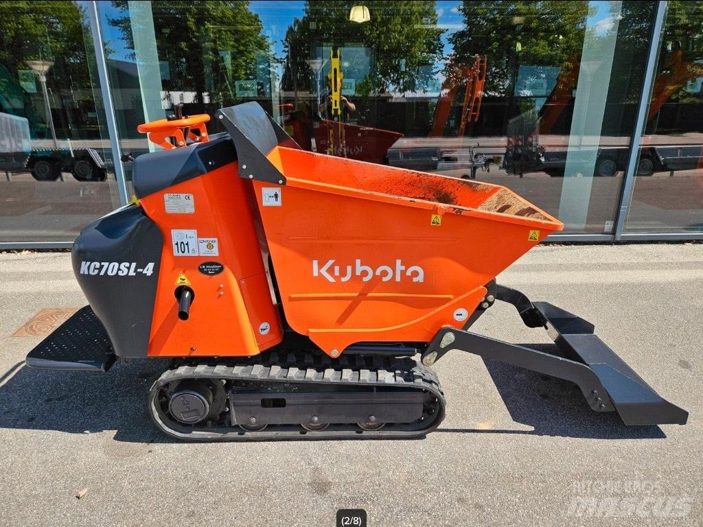Kubota KC 70 Ne cestni demperji