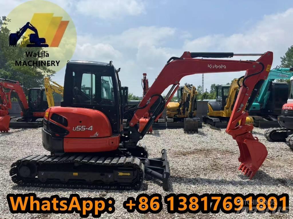 Kubota U 55-4 Mini bagri <7t