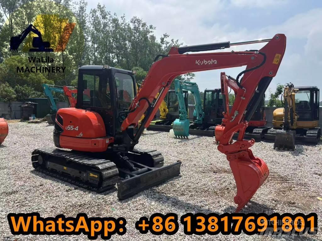 Kubota U 55-4 Mini bagri <7t